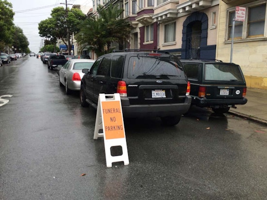 SF Church Double Parking: Illegal, But Allowed