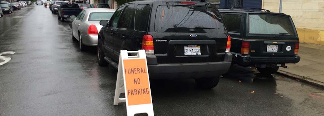 SF Church Double Parking: Illegal, But Allowed