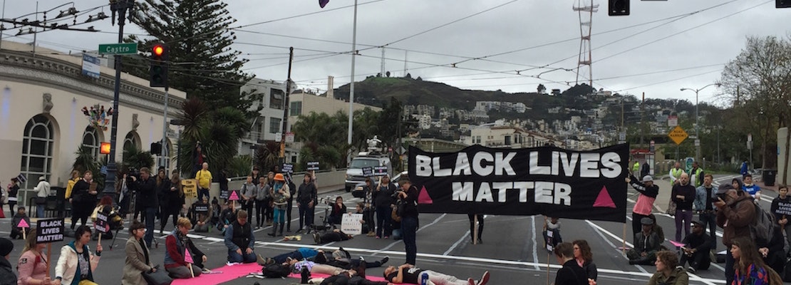 #BlackLivesMatter Protestors March To The Castro