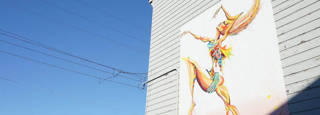 New Mural Brightens Up Oak And Divisadero