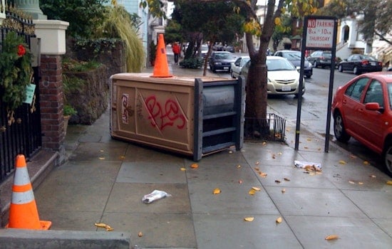 Divisadero Porta-Potty Arson The Work Of Repeat Toilet Torcher?