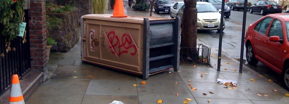 Divisadero Porta-Potty Arson The Work Of Repeat Toilet Torcher?