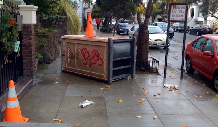 Divisadero Porta-Potty Arson The Work Of Repeat Toilet Torcher?