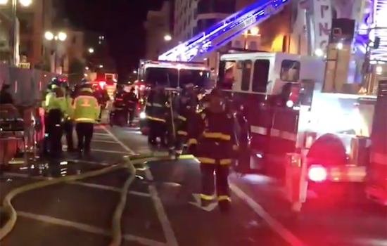 1 injured in 2-alarm blaze at Tenderloin parking garage