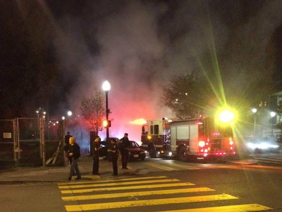 Shopping Cart Fire Damages Cars At Octavia And Oak [Updated]