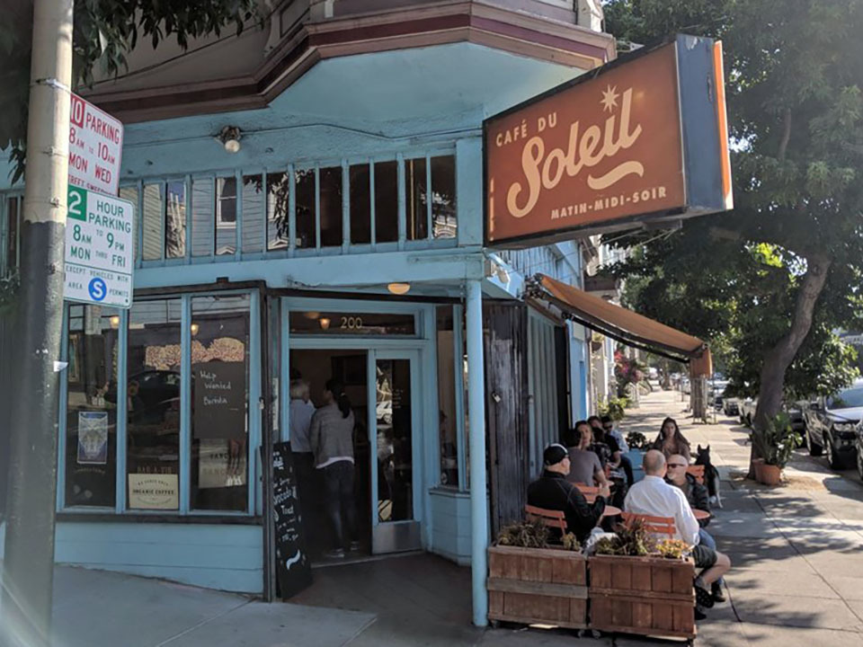 Le Cafe’ du hotsell Soleil, San Francisco.