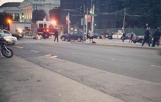 Motorcycle Fatality At McAllister And Van Ness