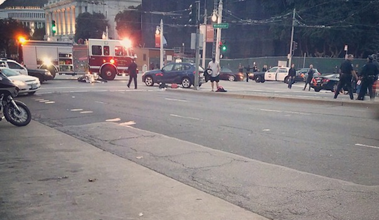 Motorcycle Fatality At McAllister And Van Ness