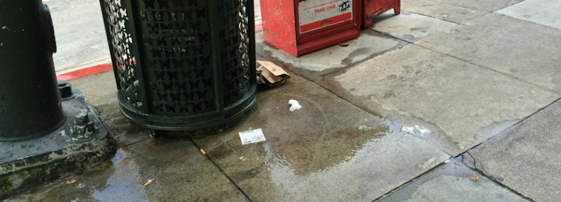 Natural Spring The Likely Source of Haight & Divisadero Sidewalk Seepage