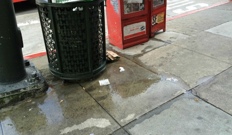 Natural Spring The Likely Source of Haight & Divisadero Sidewalk Seepage