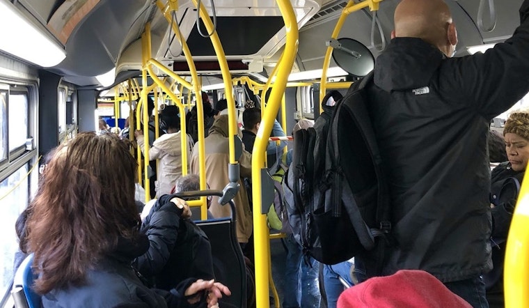 As Muni trains go offline, riders say buses are too crowded to socially distance