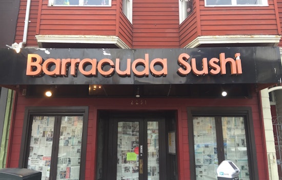 Barracuda Sushi Shutters, Will Reopen As 'Mandu'