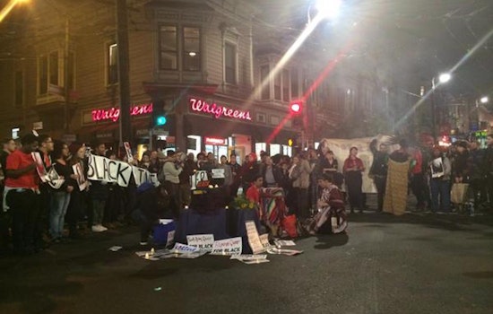 Saturday Night #ShutDownCastro Protest Hit 18th & Castro, Toad Hall