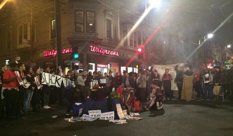 Saturday Night #ShutDownCastro Protest Hit 18th & Castro, Toad Hall