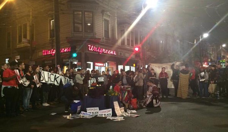 Saturday Night #ShutDownCastro Protest Hit 18th & Castro, Toad Hall
