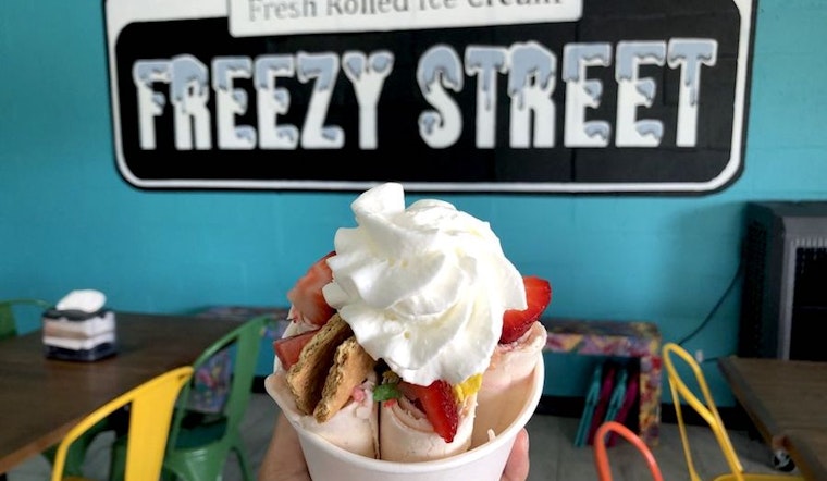 Freezy Street brings rolled ice cream, snow balls and more to the East