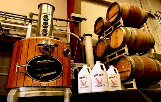 As sales of spirits run dry, Bayview distilleries brew up batches of hand sanitizer