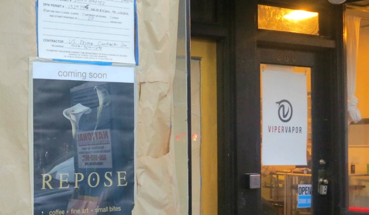 More Details On Repose Coffee, Opening On Divisadero In February