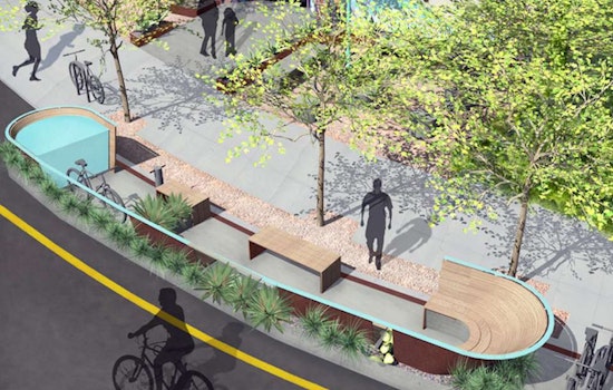Proposed American Cyclery Parklet And Green Space Moving Forward