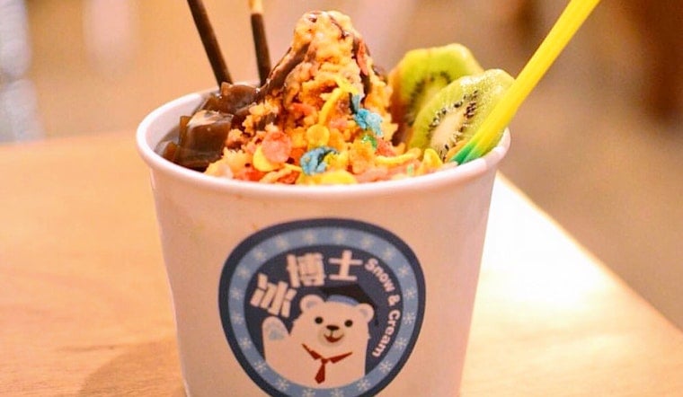 Get ice cream, bubble tea and more at new Snow & Cream in Bensonhurst
