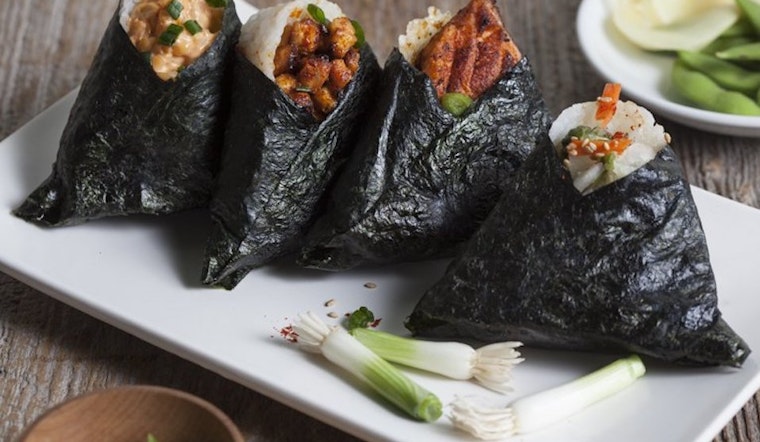 Oori Rice Triangles opens in Rockridge