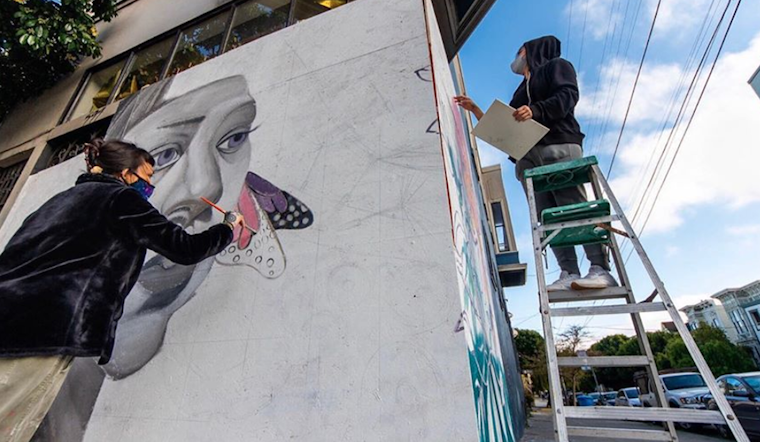 Lower Haight comes together to beautify boarded-up storefronts