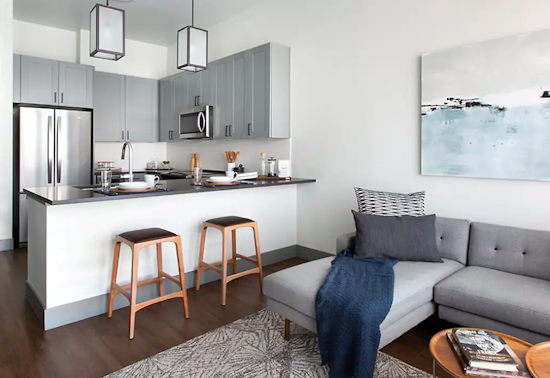 What apartments will $1,700 rent you in Capitol Hill, this month?