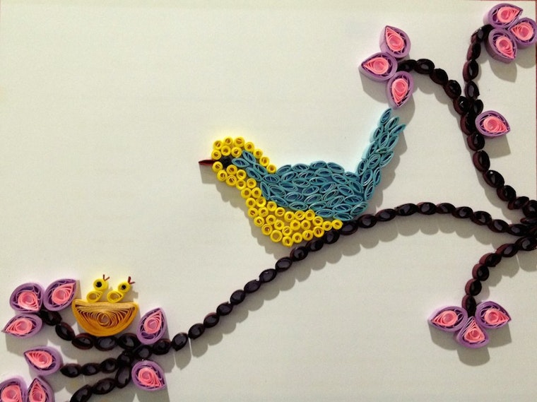 Rainy Inner Sunset Sunday: Roses, Quilling And Dragonslaying