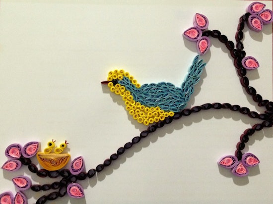 Rainy Inner Sunset Sunday: Roses, Quilling And Dragonslaying