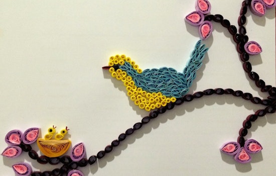 Rainy Inner Sunset Sunday: Roses, Quilling And Dragonslaying