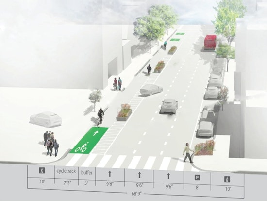 Bike Lanes On Fell And Oak To Receive Final Upgrades In April