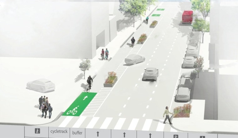 Bike Lanes On Fell And Oak To Receive Final Upgrades In April
