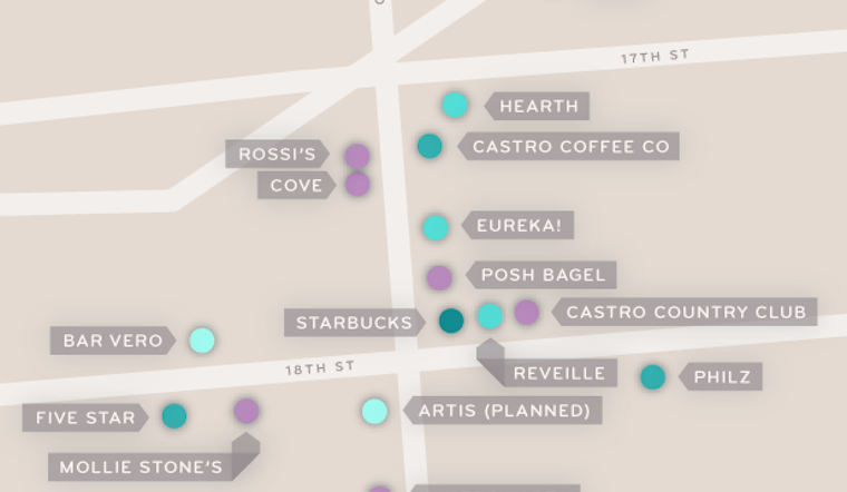 Mapping The Castro's Coffee Cluster