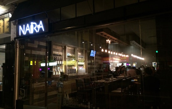 Nara Now Open With Sushi Fusion, Sake On Haight