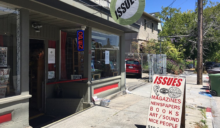 Print periodical shop Issues relocating to Longfellow from Piedmont Ave