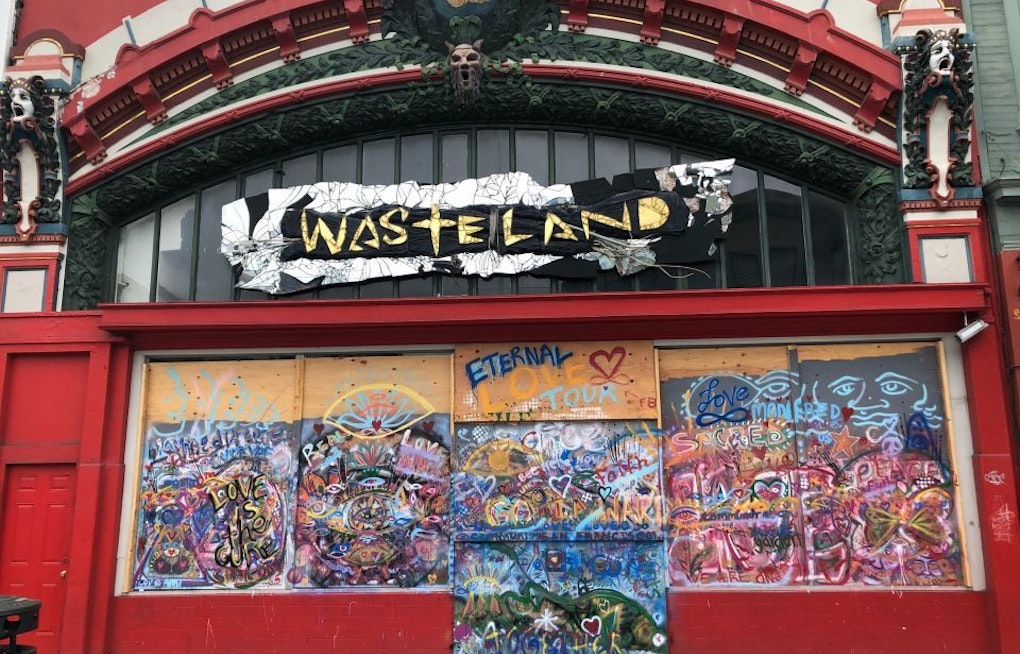 Seeking community and connection, artists put an Upper Haight spin on boarded-up storefronts