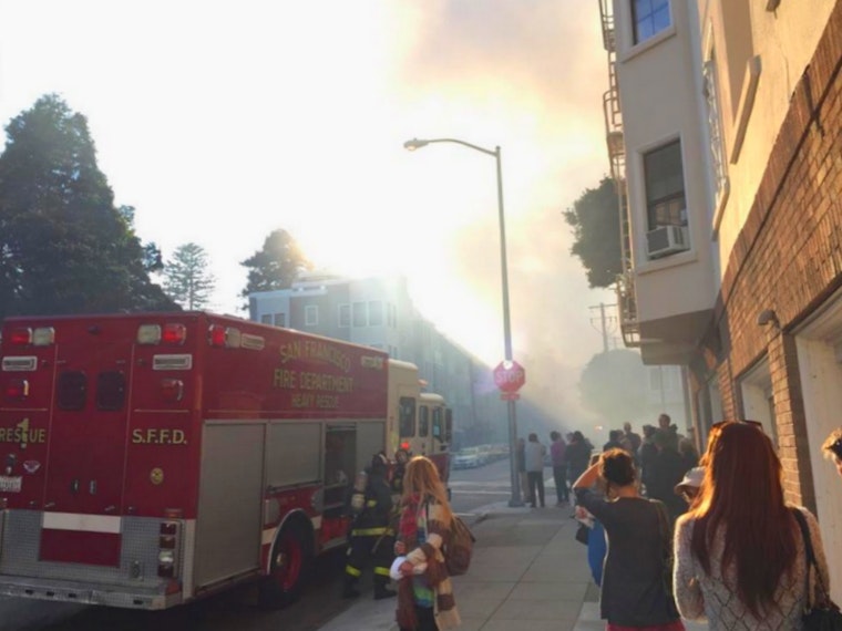 Massive Fire Breaks Out At 15th and Church Streets