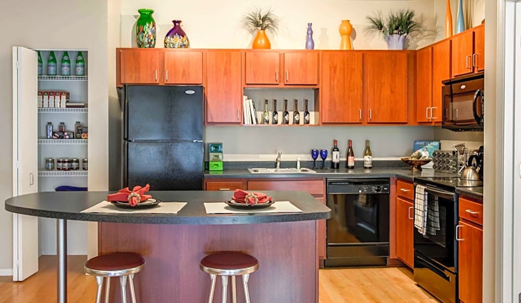 What apartments will $1,200 rent you in Lowry Hill East, this month?