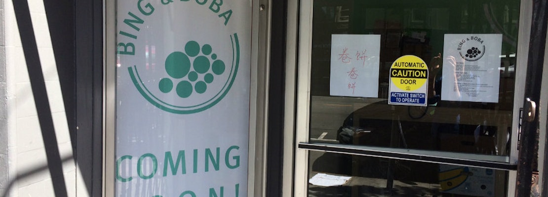 Bing & Boba opens in the Upper Haight with boba tea, jianbing and more