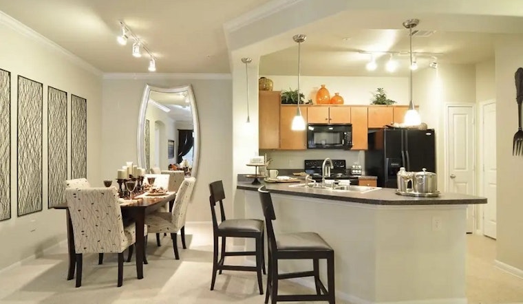 What apartments will $1,100 rent you in Astrodome Area, today?