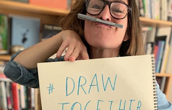 With schools closed, kids all over the world "draw together" in SF illustrator's free daily lessons