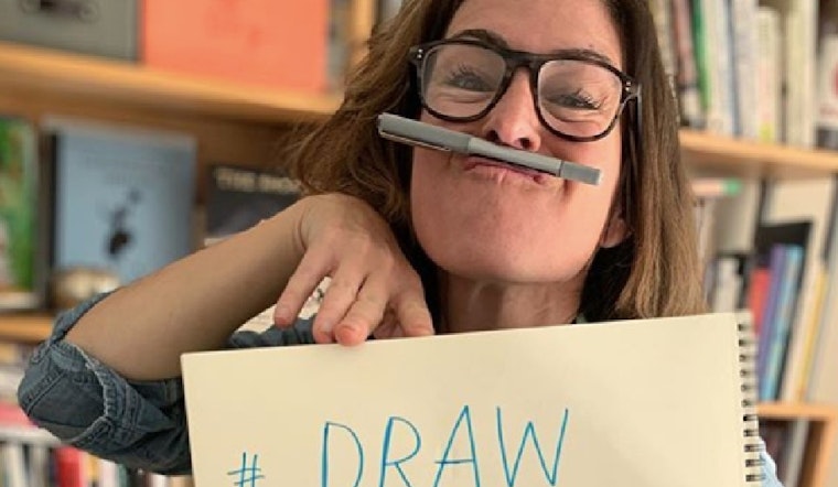 With schools closed, kids all over the world "draw together" in SF illustrator's free daily lessons