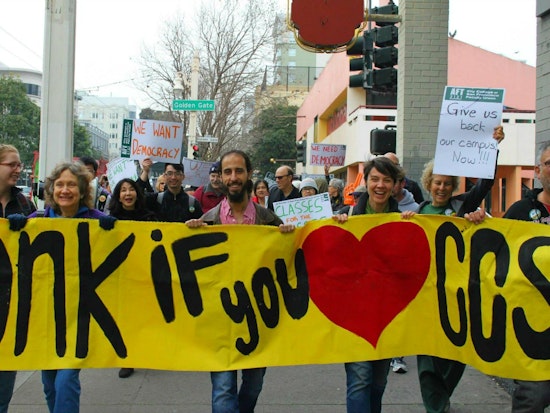 Today: Rally For Displaced CCSF Students Following Civic Center Campus Closure