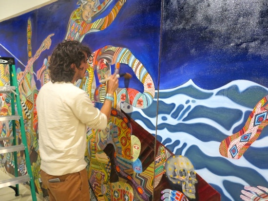 'Painting Is The Pattern': Artist Zio Ziegler Previews New Gallery Show