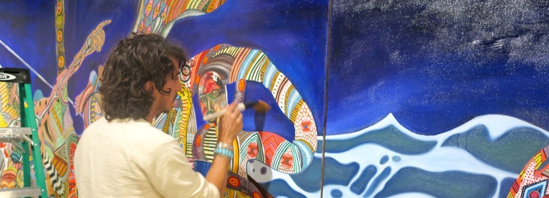 'Painting Is The Pattern': Artist Zio Ziegler Previews New Gallery Show