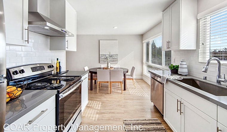 What apartments will $2,400 rent you in Long Beach, this month?