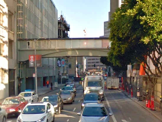 Pedestrian Bridge, Buildings At 150 Van Ness May Soon Be Demolished