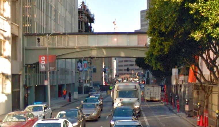 Pedestrian Bridge, Buildings At 150 Van Ness May Soon Be Demolished