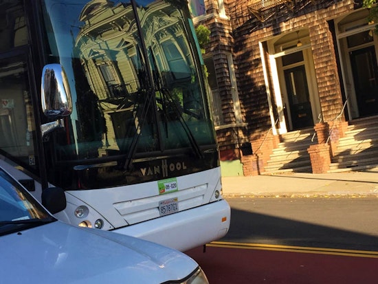Cars, Commuter Buses Illegally Using Haight Street Muni-Only Lane