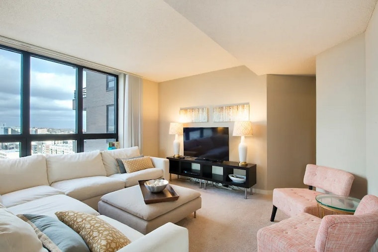 What apartments will $1,200 rent you in Downtown, this month?